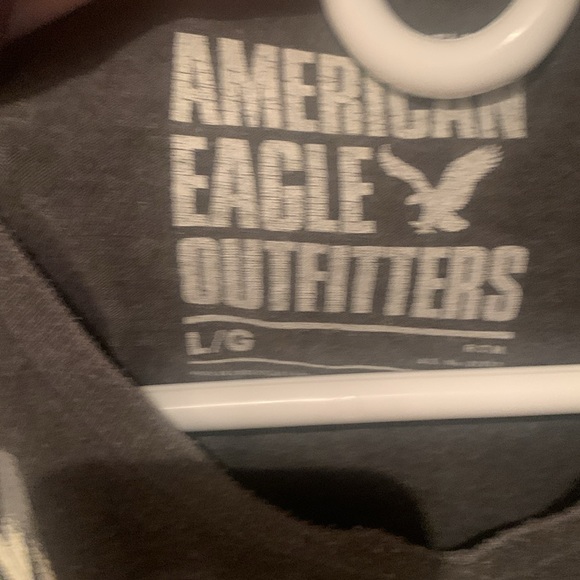 Stellar American Eagle Outfitters Vintage Fit 50/50 cotton poly tshirt SZ Large - Picture 3 of 6